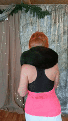 Woman in athletic wear spotted in Kommunarka, Russia