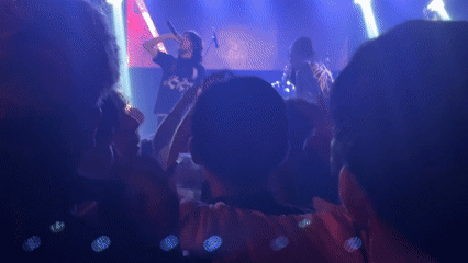 Live music concert draws excited crowd in Buenos Aires