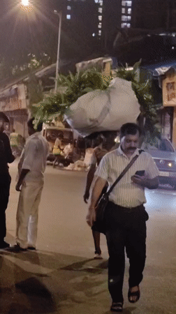 Mumbai at night: markets, train platforms, and street life
