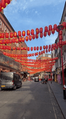 Morning snapshots capture London Chinatown, Underground, social commentary