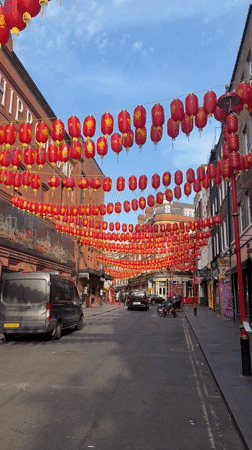 Morning snapshots capture London Chinatown, Underground, social commentary