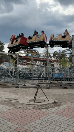 Morning at Ulan-Ude amusement park captured in 29 memories