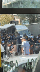 Federal police, immigration officials establish perimeter in Buenos Aires