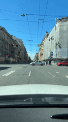 Street scenes and woman documented in St. Petersburg