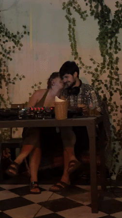 Belgrade nightlife: DJ booth hang and mirror selfies