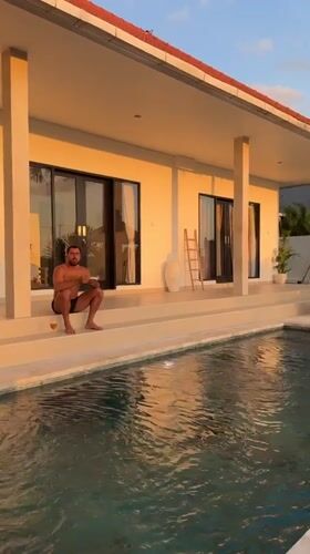 Pool party with DJ, food, friends in Mengwi Indonesia