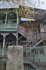 Morning photo walk captures weathered Tbilisi streets and art