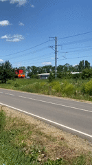 Morning street scenes across Maykop and Zapadny, Russia