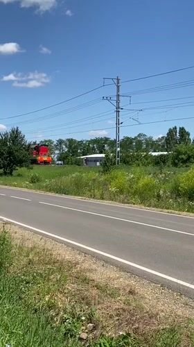 Morning street scenes across Maykop and Zapadny, Russia