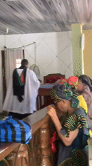 Pastor's Birthday Celebrated During Church Service in Nigerian Community