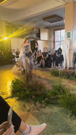Indoor fashion show across two contrasting venues, June 2026