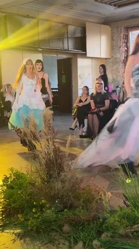 Indoor fashion show across two contrasting venues, June 2026