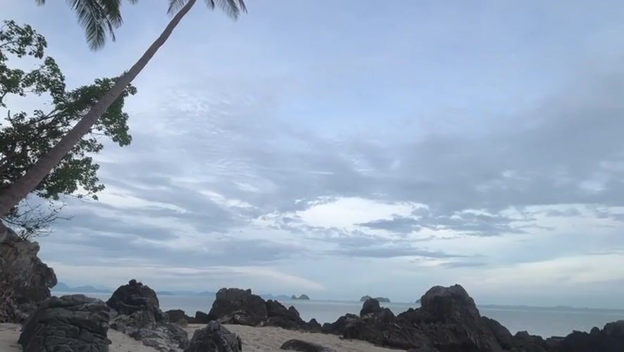 Coastal documentation session recorded at Baan Taling Ngam beach