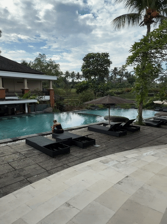 Resort scenes captured in Ubud and Peliatan Indonesia