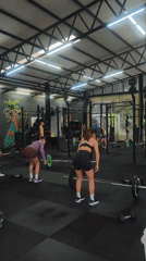 Morning workout session captured at CrossFit gym in Thailand