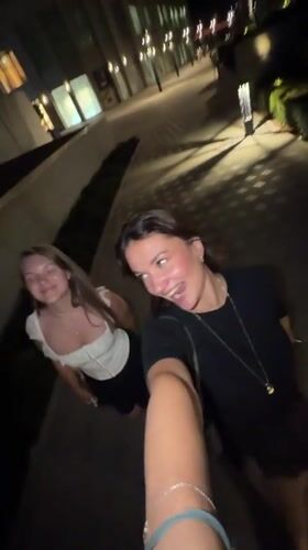 Night out in Belgrade, skyscraper and street-level views