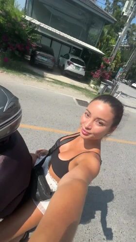 Scooter ride captured on video in coastal Thailand