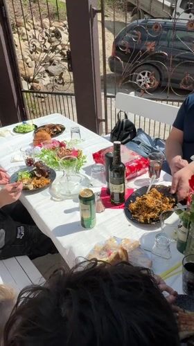 Religious ceremony draws families for outdoor gathering in Karlovo