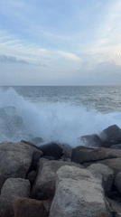 Coastal scenes documented at Thalaramba beach, Sri Lanka
