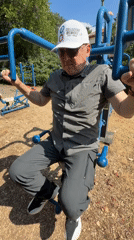 Outdoor workout and key cutting in the Misgav hills