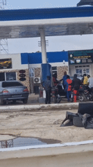 Morning activity observed at Gwagwalada gas station