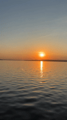 Sunset and war memorial scenes documented in Votkinsk, Russia