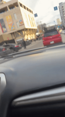 Afternoon street activity documented across central Tbilisi