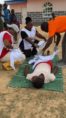 Medical emergency response documented in Nigerian communities