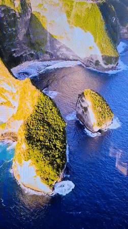 Aerial videos capture tropical coasts, castle, mountains from Germany