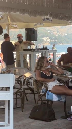 Lazy summer afternoon along the Montenegrin Riviera