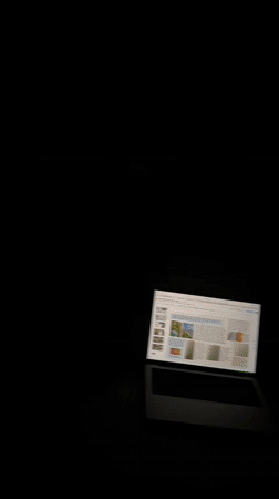 London backyard patio captured during colorful evening hours