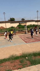 Morning volleyball game and street life captured in Jos