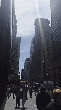 Afternoon scenes captured around Grand Central Terminal in Manhattan