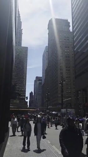Afternoon scenes captured around Grand Central Terminal in Manhattan