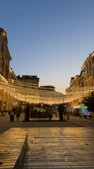 Evening scenes captured in Estosadok resort town
