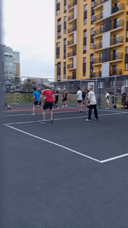 Evening recreation documented in Pervomaysky and Izhevsk, Russia