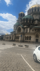 Sunday afternoon scenes documented across central Sofia, Bulgaria