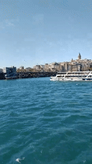 Routine maritime and transit activity observed in Sarıyer, Turkey