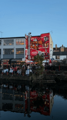 London residents captured in everyday moments around waterside venue