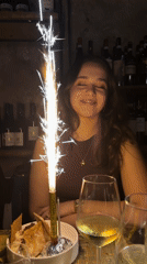 Birthday celebration at Milan wine bar captured by witnesses