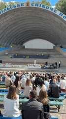 Morning performance event draws crowds to Ternopil amphitheater