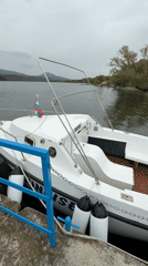 Lake and boat documented in Rakilovtsi, Bulgaria