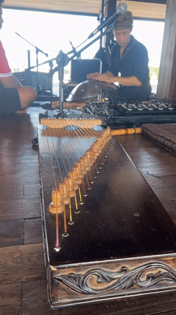 Traditional music session documented in Mengwi, Indonesia