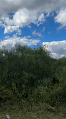 Blue lake and green hills captured in La Estancia