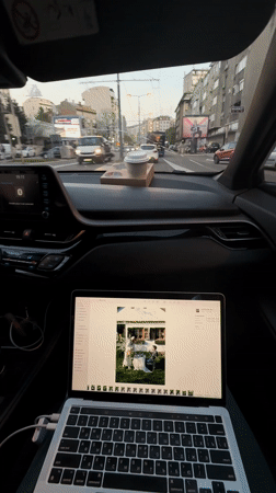 Everyday moments captured across Belgrade neighborhoods Monday afternoon