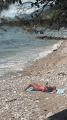 Peaceful afternoon scenes captured along Bar Montenegro's coastal promenade