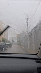 Heavy Rain Hits Pleven, Bulgaria Friday Morning