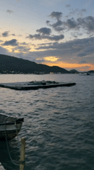 Twilight waterfront scenes documented in Ninh Ích, Vietnam