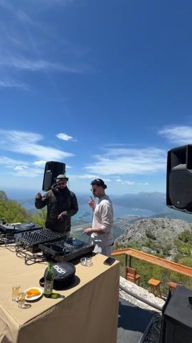 DJs perform mountaintop set in Montenegro gathering