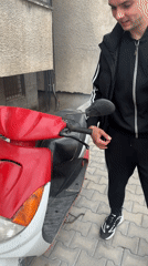 Scooter breaks down, emits smoke in Stara Zagora